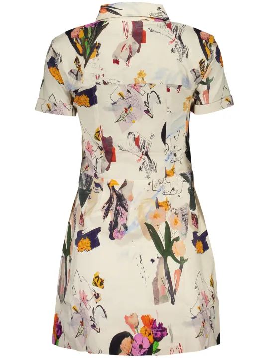 Desigual Damen Kleid Weiß mieten - Flex-Fashion Verleih