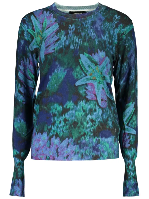 Desigual Damen Pullover Blau | online kaufen