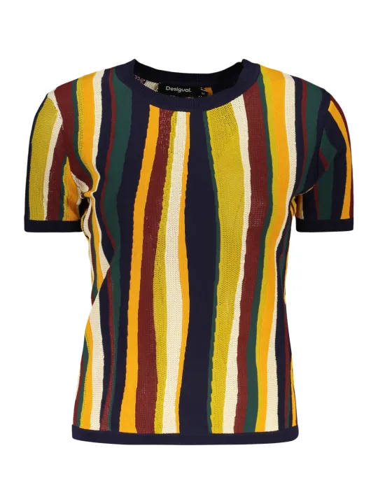 Desigual Damen T-Shirt Blau mieten – Flex-Fashion Verleih