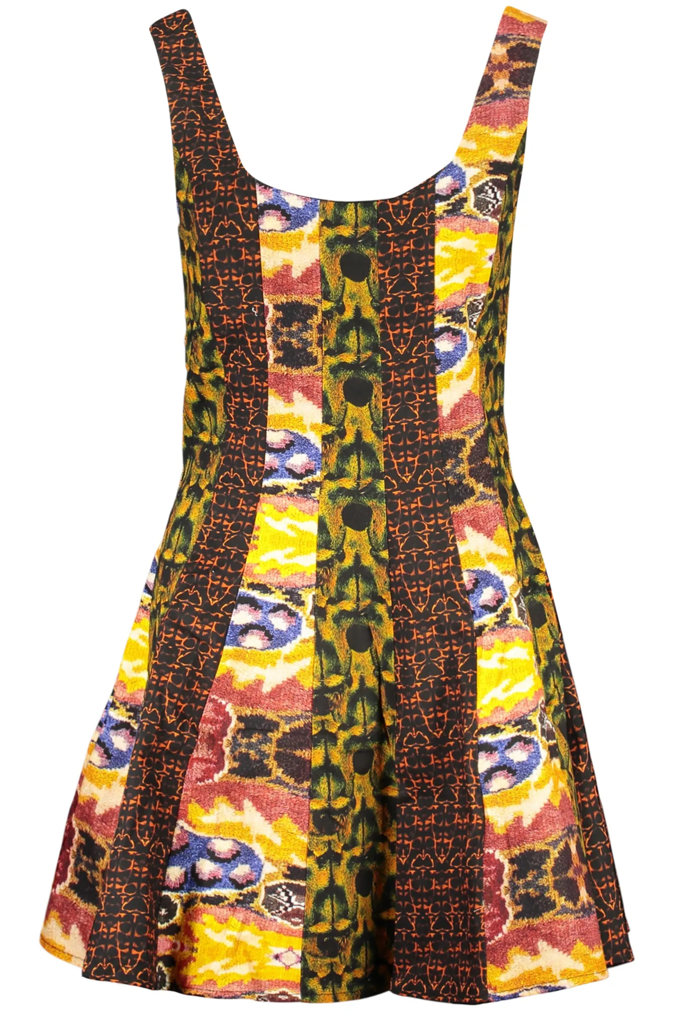 Damen Kleid Gelb 26SWVW58_GI4086