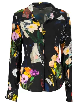 Desigual Damen Hemd Schwarz mieten – Stilvoller Verleih