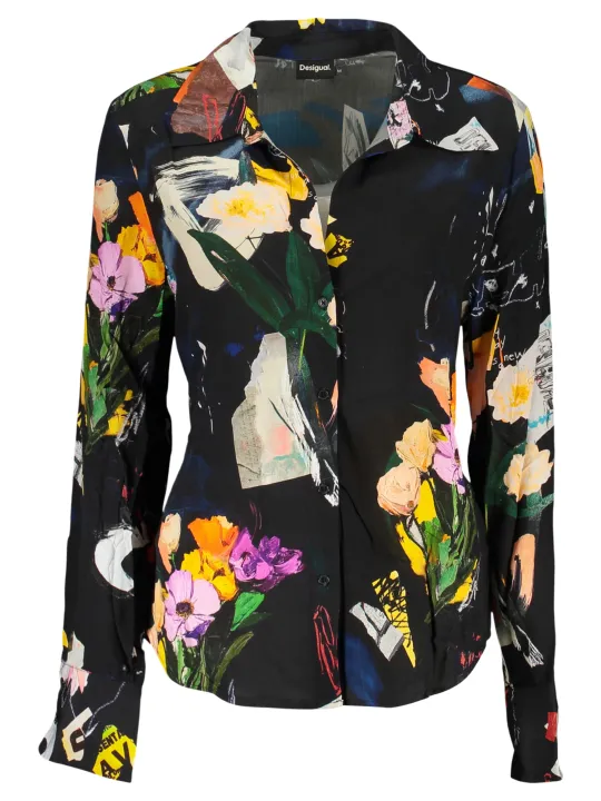 Desigual Damen Hemd Schwarz mieten – Stilvoller Verleih