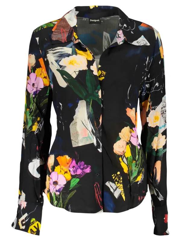 Desigual Damen Hemd Schwarz mieten – Stilvoller Verleih