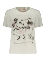 Desigual Damen T-Shirt Weiß mieten | Flex-Fashion Verleih