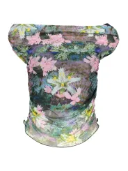Desigual Damen T-Shirt Grün mieten | Flex-Fashion Verleih