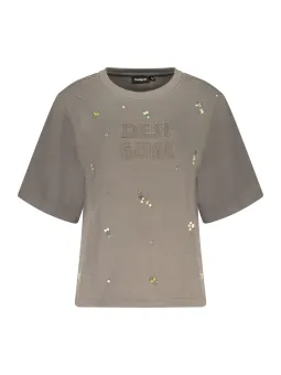 Desigual Damen Sweatshirt Grau mieten | Flex-Fashion Verleih
