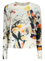 Desigual Damen Langarm-T-Shirt Weiß | online kaufen