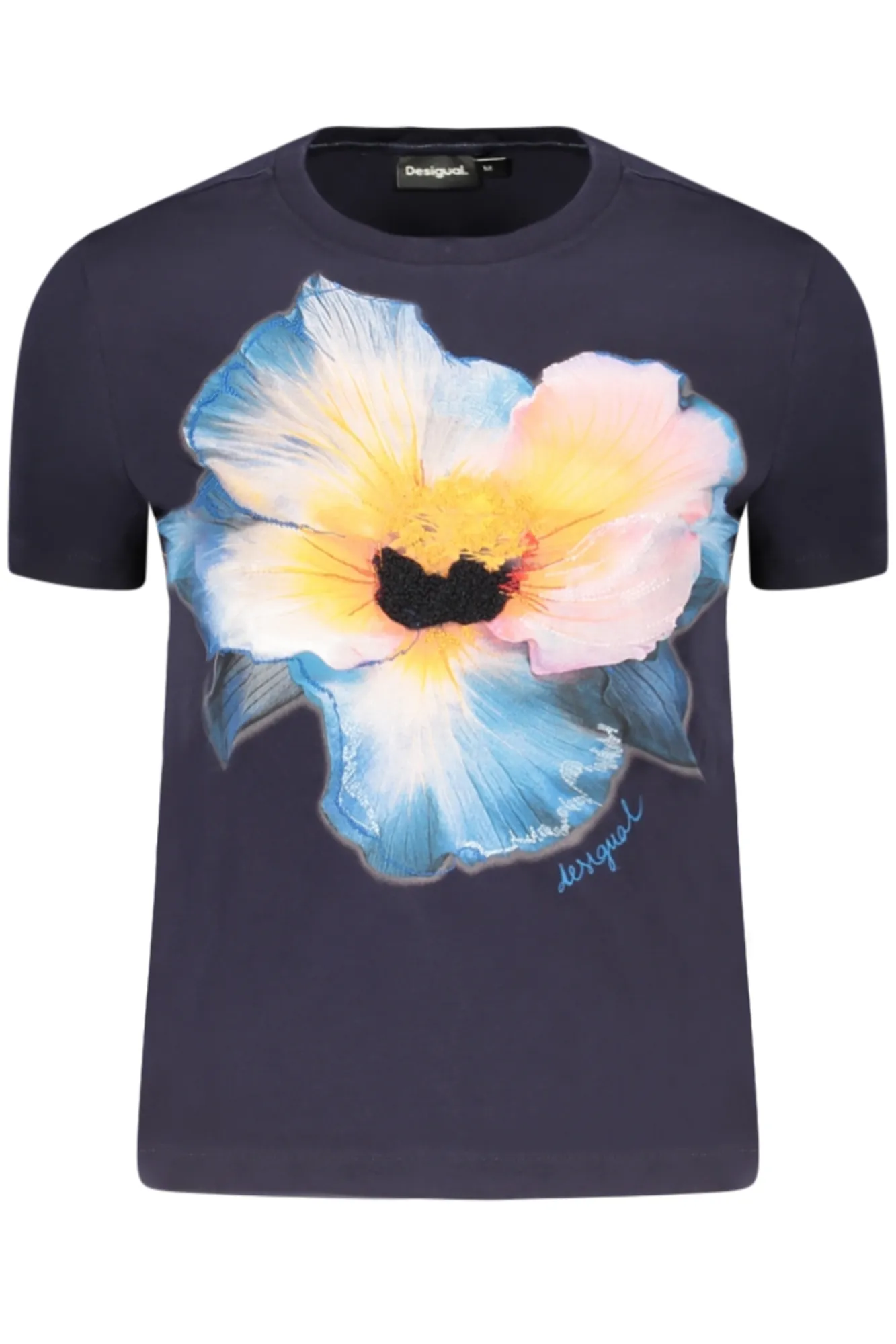 Damen Kurzarm-T-Shirt Blau 26SWTK03_BL5000