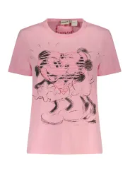 Desigual Damen T-Shirt Rosa mieten | Flex-Fashion Verleih