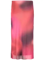 Violetter Desigual Damenrock mieten - Flex-Fashion Verleih