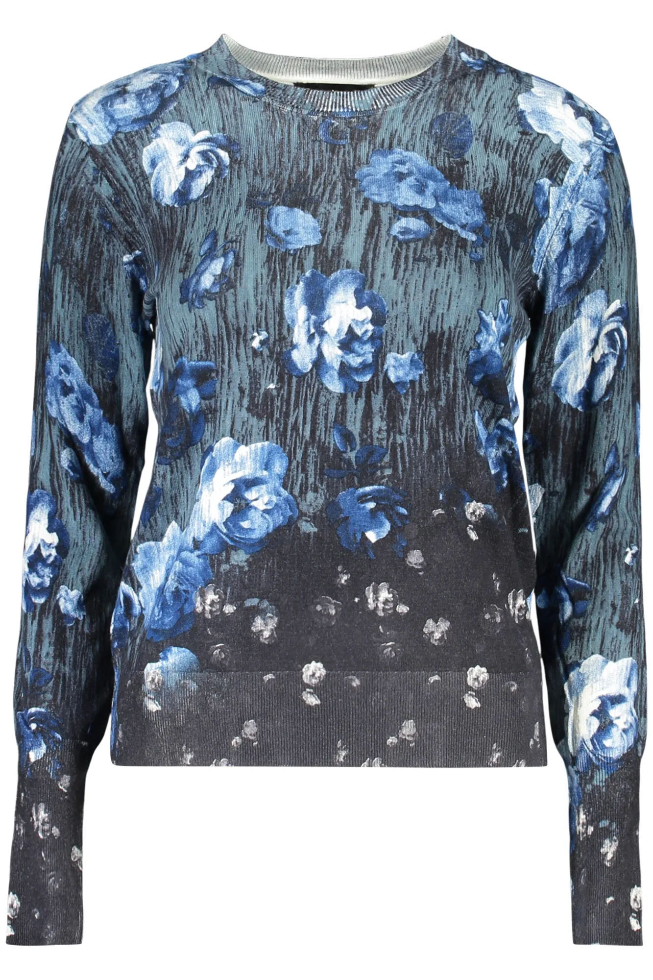 Damen Langarm-T-Shirt Blau 26SWJF11_BL2000