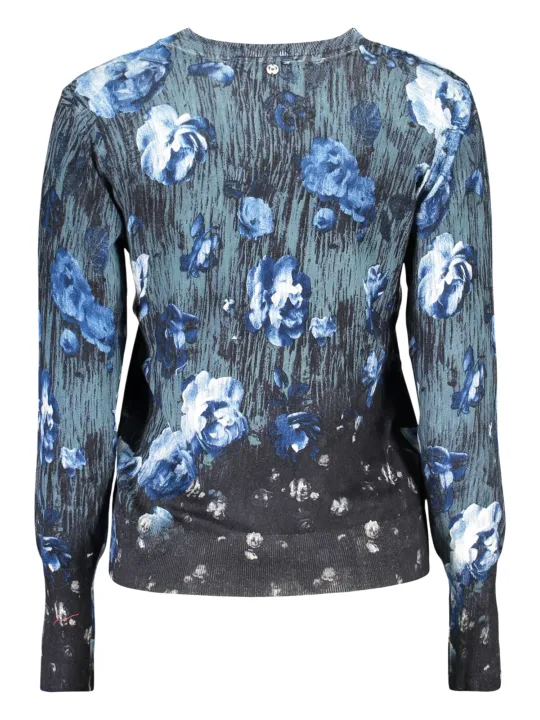 Miete Desigual Damen Langarmshirt Blau - Flex-Fashion Verleih
