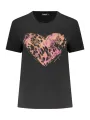 Desigual Damen T-Shirt Schwarz mieten - Flex-Fashion Verleih