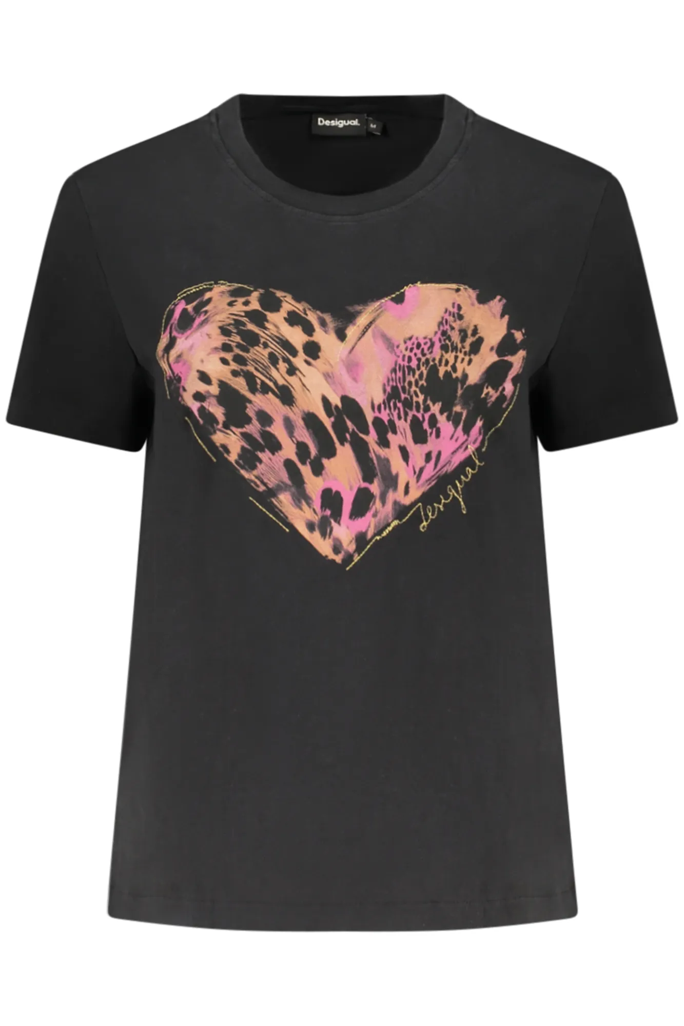 Damen Kurzarm-T-Shirt Schwarz 26SWTK53_NE2001