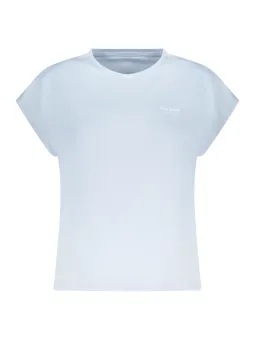 Pepe Jeans Damen T-Shirt Hellblau mieten bei Flex-Fashion