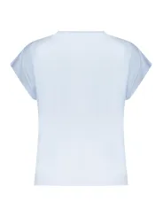 Pepe Jeans Damen T-Shirt Hellblau mieten bei Flex-Fashion