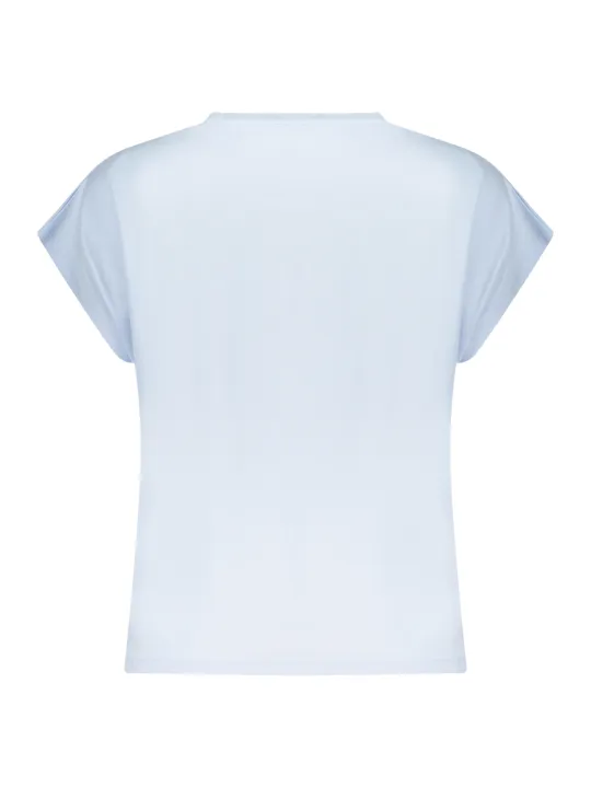 Pepe Jeans Damen T-Shirt Hellblau mieten bei Flex-Fashion