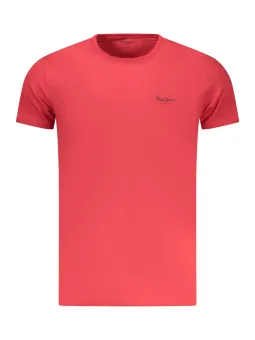 Pepe Jeans Herren T-Shirt Rot mieten - Flex-Fashion Verleih