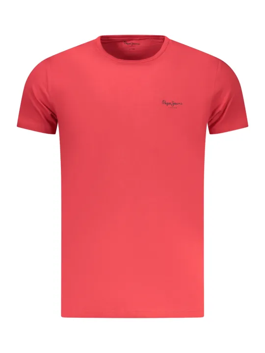 Pepe Jeans Herren T-Shirt Rot mieten - Flex-Fashion Verleih