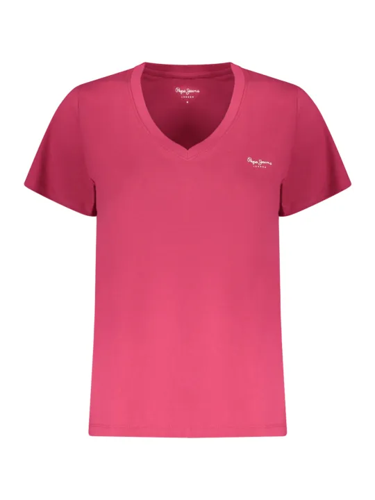 Pepe Jeans Damen T-Shirt Rosa mieten | Flex-Fashion Verleih