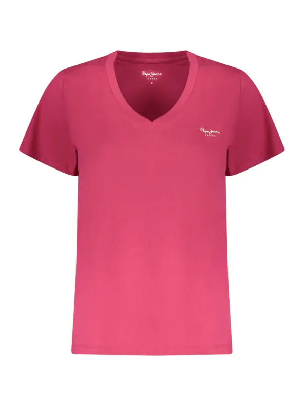 Pepe Jeans Damen T-Shirt Rosa mieten | Flex-Fashion Verleih