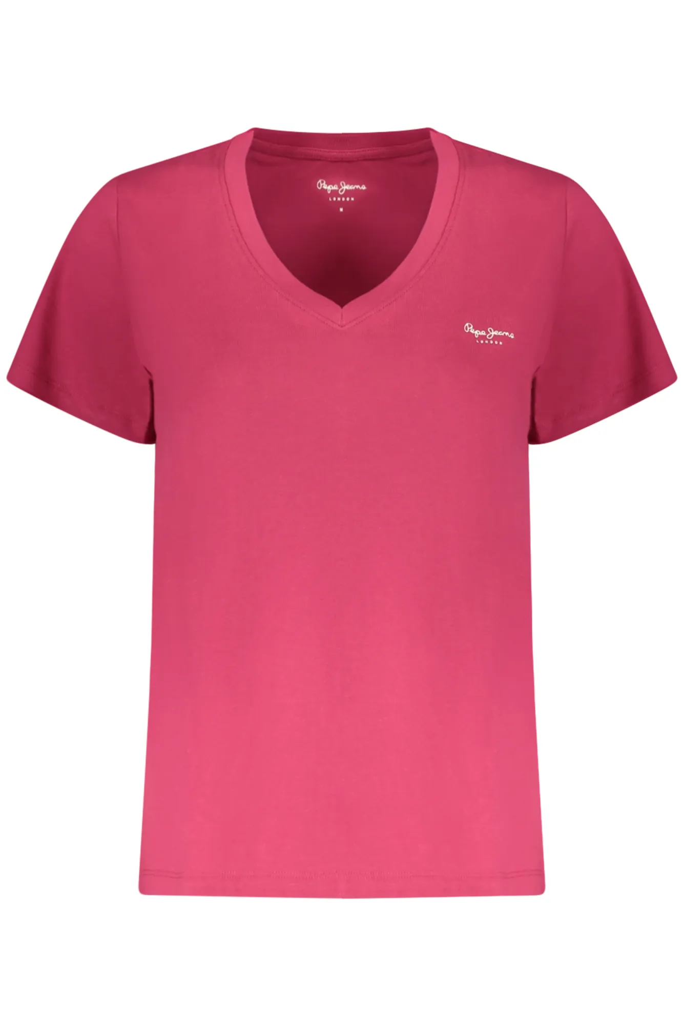 Damen Kurzarm-T-Shirt Rosa PL5000123MAEVNECK_RS398
