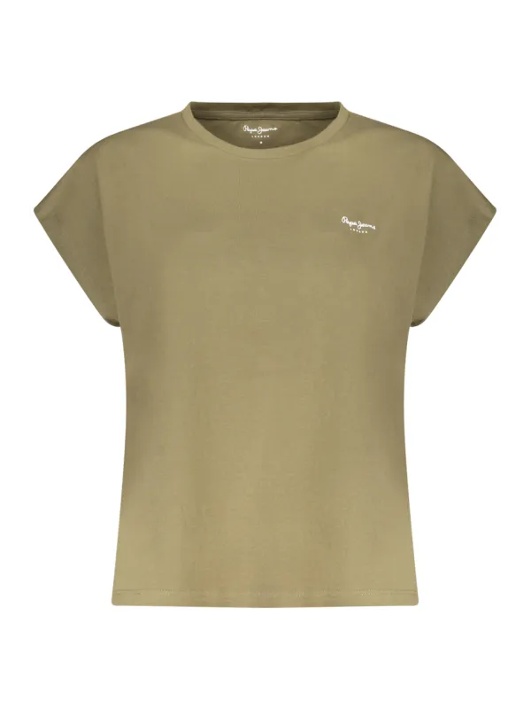 Pepe Jeans Damen T-Shirt Grün mieten | Flex-Fashion Verleih