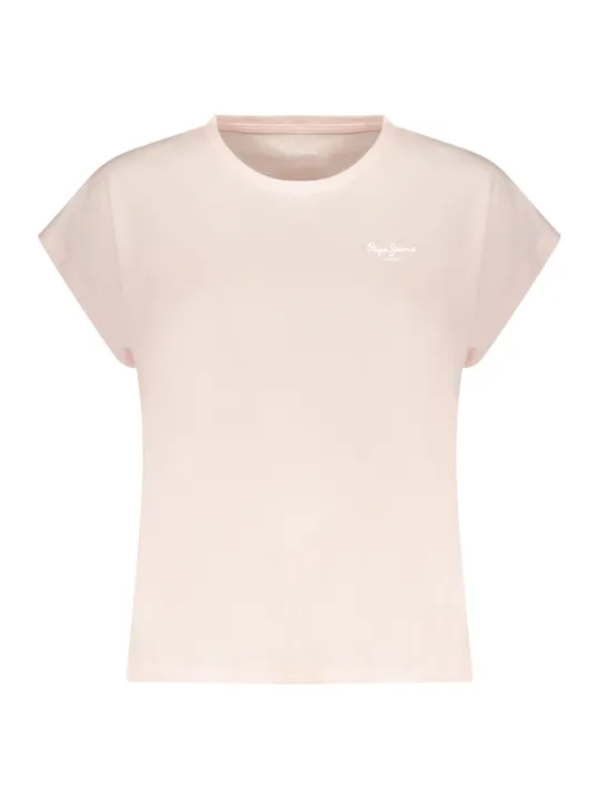 Pepe Jeans Damen T-Shirt Rosa mieten - Flex-Fashion Verleih