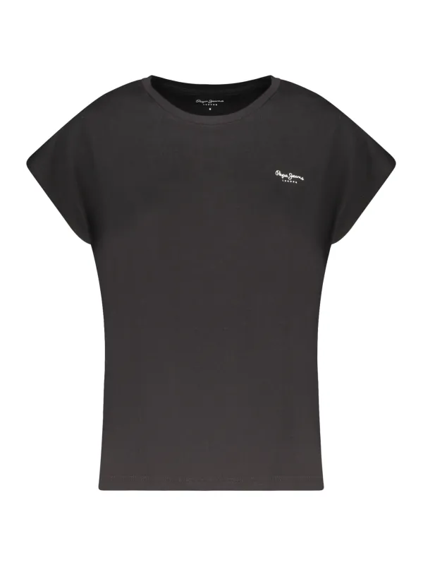 Pepe Jeans Damen T-Shirt Schwarz mieten | Flex-Fashion Verleih