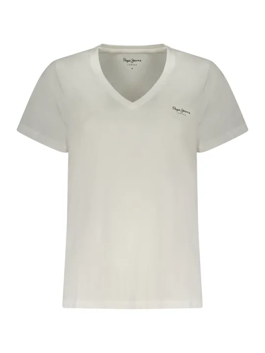 Pepe Jeans Damen T-Shirt Weiß mieten - Flex-Fashion Verleih