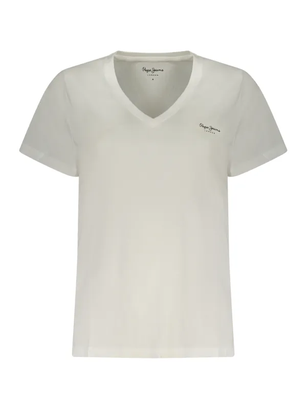 Pepe Jeans Damen T-Shirt Weiß mieten - Flex-Fashion Verleih