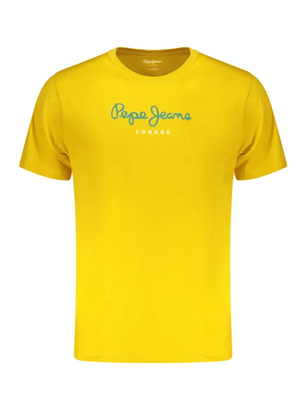 Pepe Jeans Herren T-Shirt Gelb mieten – Flex-Fashion Verleih