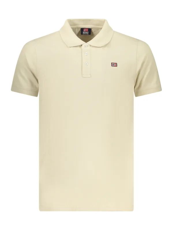 Beiges NORWAY 1963 Poloshirt für Herren mieten | Flex-Fashion