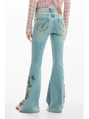 Verleih: Desigual Damen Jeans Hellblau - Flex-Fashion Mieten