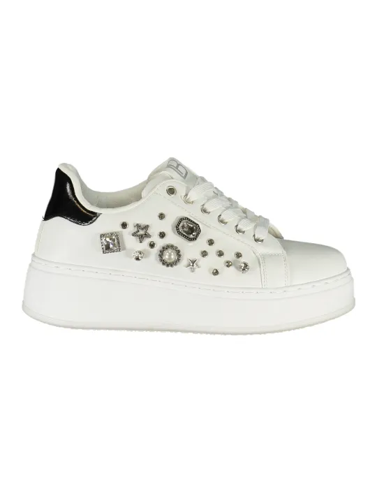 Laura Biagiotti Damen Sneaker Weiß mieten - Flex-Fashion
