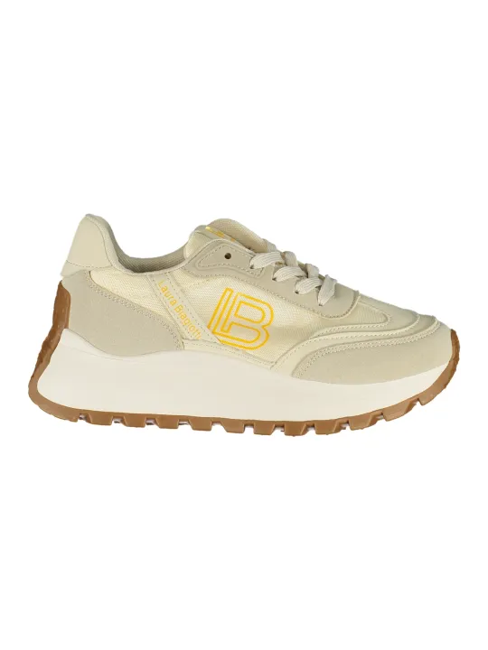Laura Biagiotti Damen Sneaker Beige mieten - Flex-Fashion