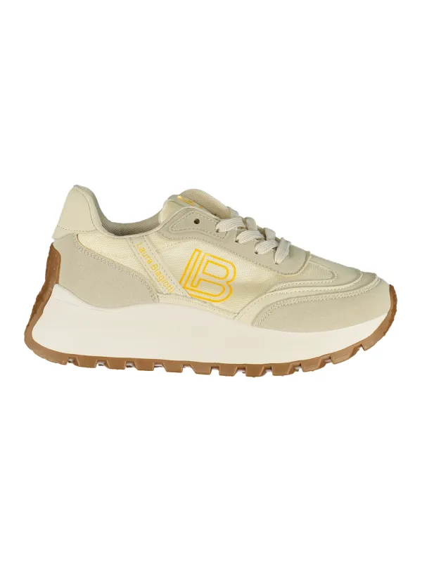 Laura Biagiotti Damen Sneaker Beige mieten - Flex-Fashion