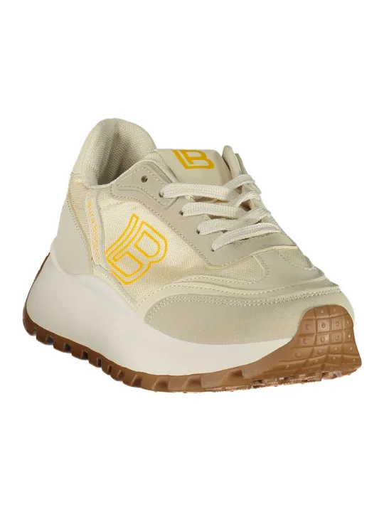 Laura Biagiotti Damen Sneaker Beige mieten - Flex-Fashion