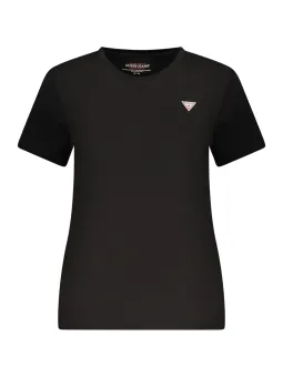 GUESS JEANS Damen T-Shirt Schwarz | online kaufen