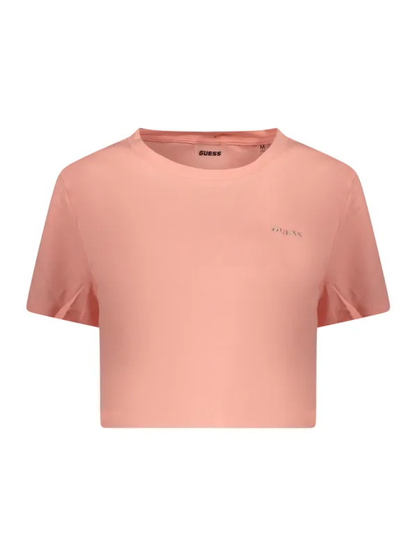 GUESS JEANS Damen T-Shirt Rosa leihen | Flex-Fashion Verleih