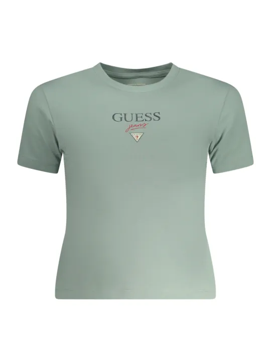 GUESS Damen T-Shirt Grün XL mieten - Flex-Fashion Verleih