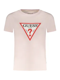 GUESS JEANS Damen T-Shirt Rosa mieten – Flex-Fashion Verleih