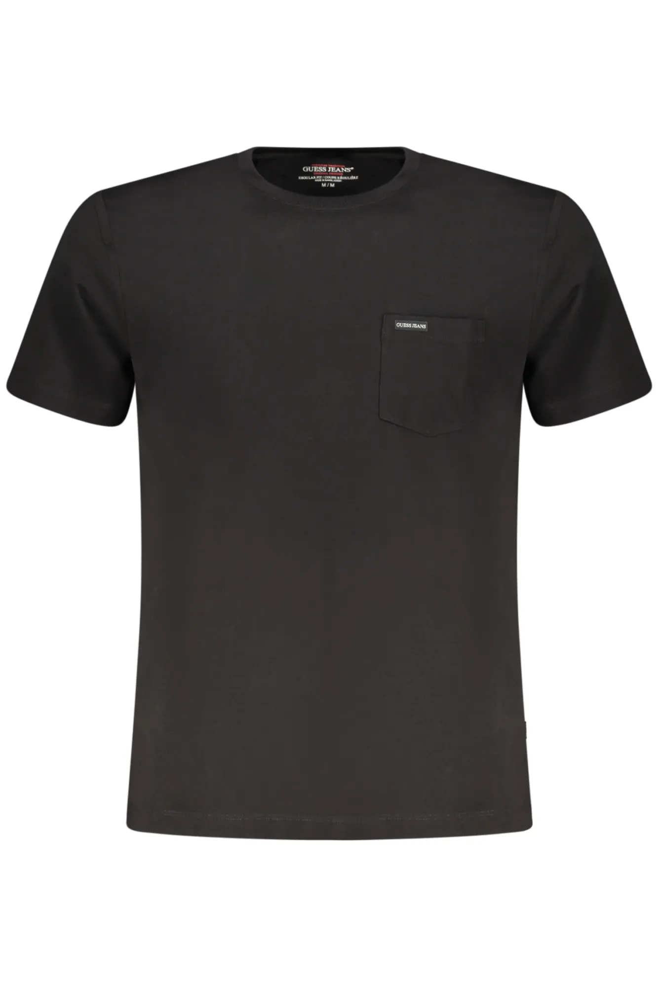 Herren Kurzarm-T-Shirt Schwarz M5RI74K8FQ4_NEJBLK