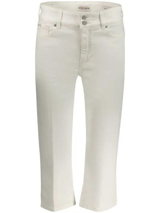 GUESS Damen Capri-Hose Weiß mieten | Flex-Fashion Verleih