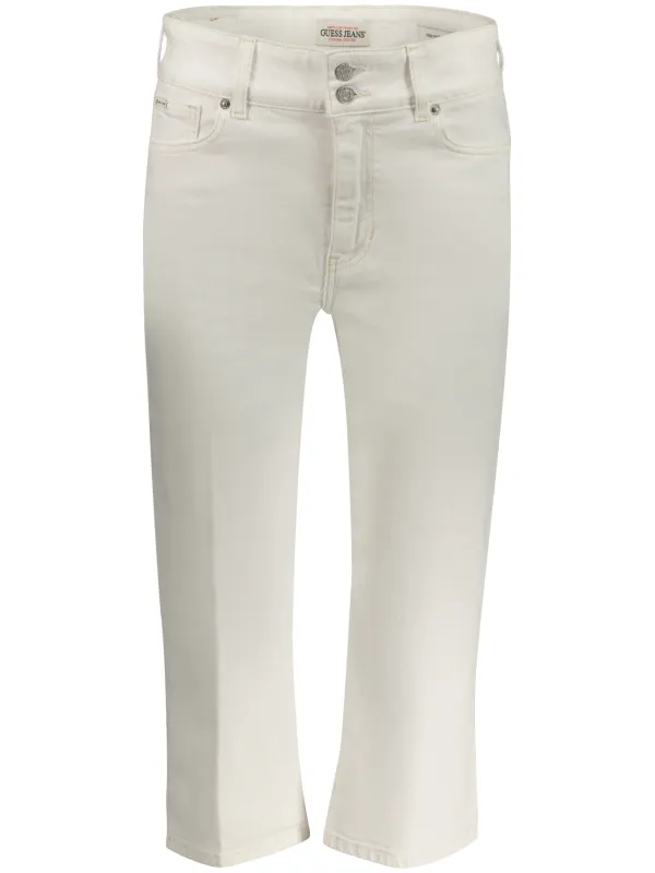 GUESS Damen Capri-Hose Weiß mieten | Flex-Fashion Verleih