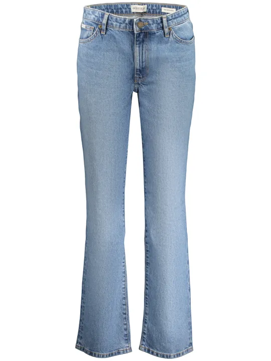 GUESS JEANS Damen Jeans Hellblau | online kaufen