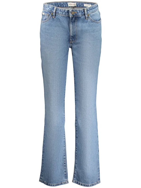 GUESS JEANS Damen Jeans Hellblau | online kaufen