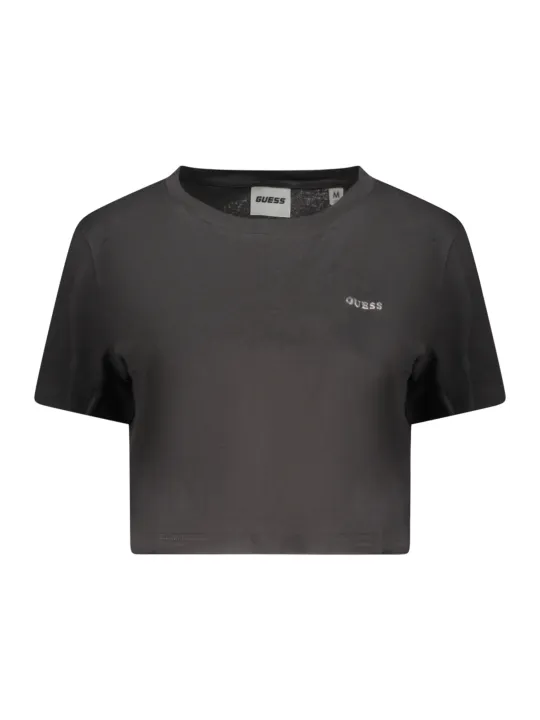 GUESS Damen T-Shirt Schwarz mieten | Flex-Fashion Verleih