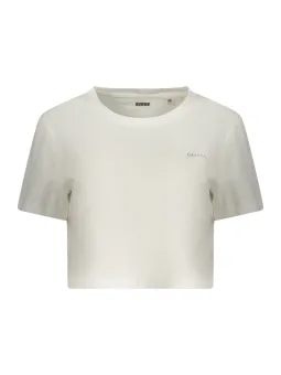 GUESS JEANS Damen T-Shirt Weiß | online kaufen