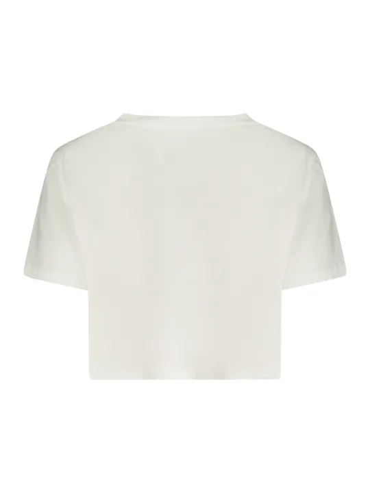 GUESS JEANS Damen T-Shirt XS Weiß mieten bei Flex-Fashion